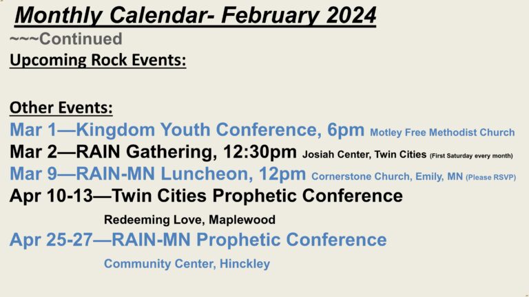 Calendar schedule-2402 February continued